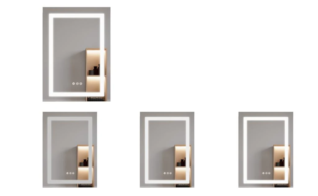 Streamdale Furniture Streamdale LED Mirror Medicine Cabinet 5