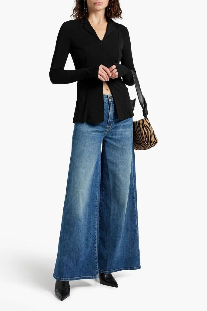 NILI LOTAN Josette high-rise wide-leg jeans 2