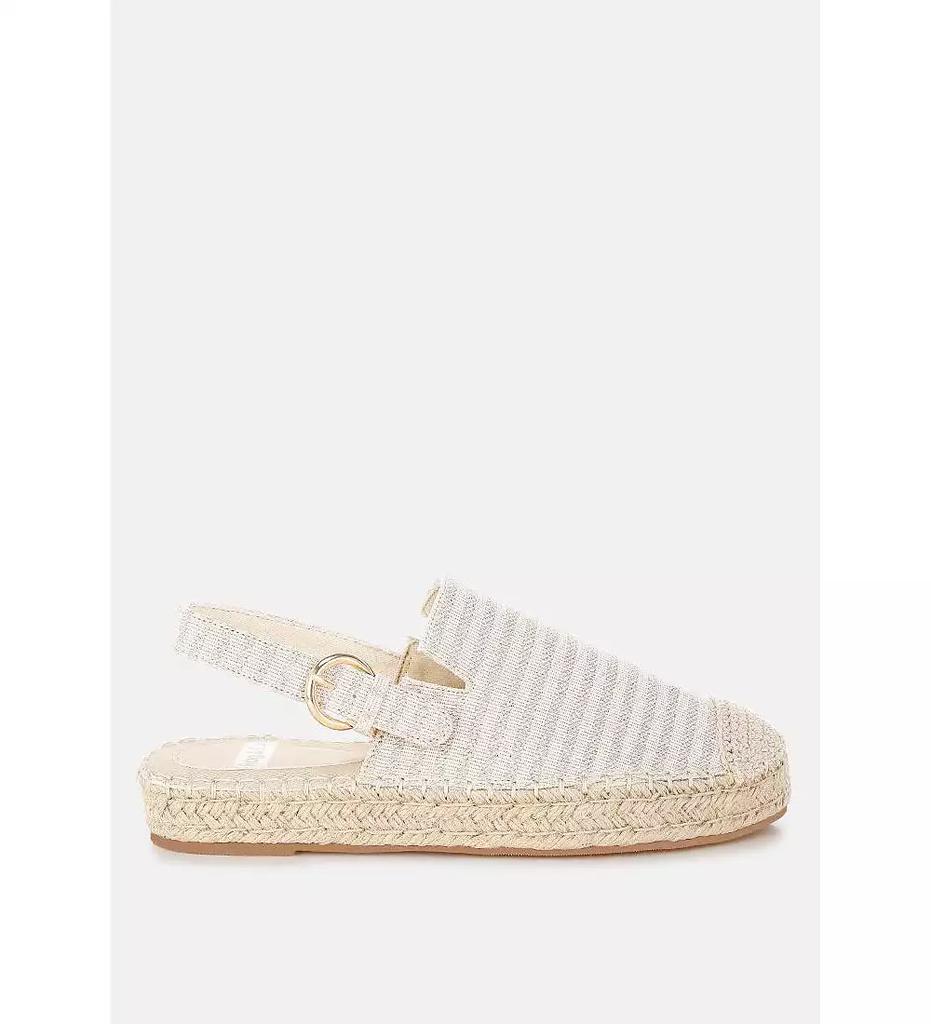 Rag & Co Womens Zalli Canvas Espadrilles Sandals