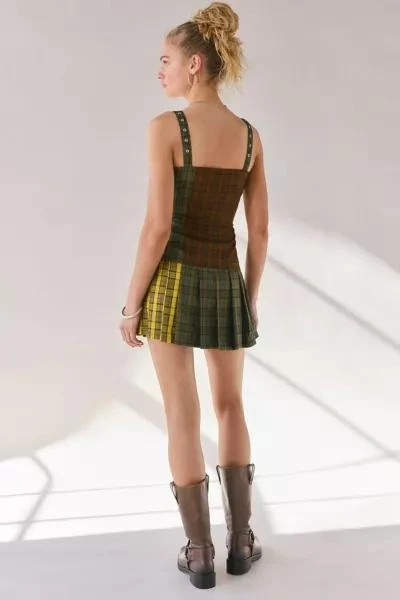 The Ragged Priest The Ragged Priest Viv Tartan Pleated Mini Dress 2