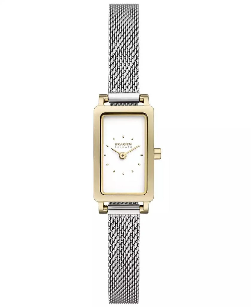 Skagen Women's Hagen Micro Two Hand Silver-Tone Stainless Steel 30mm 1