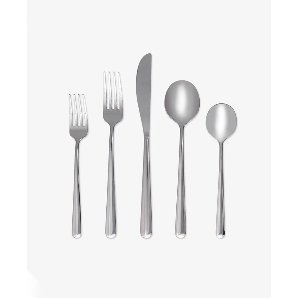 Cambridge Silversmiths Lorenn Mirror 20 Piece 18/10 Stainless Steel Flatware Set, Service for 4