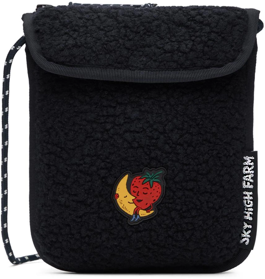 Sky High Farm Workwear Navy Quilted Pouch 1