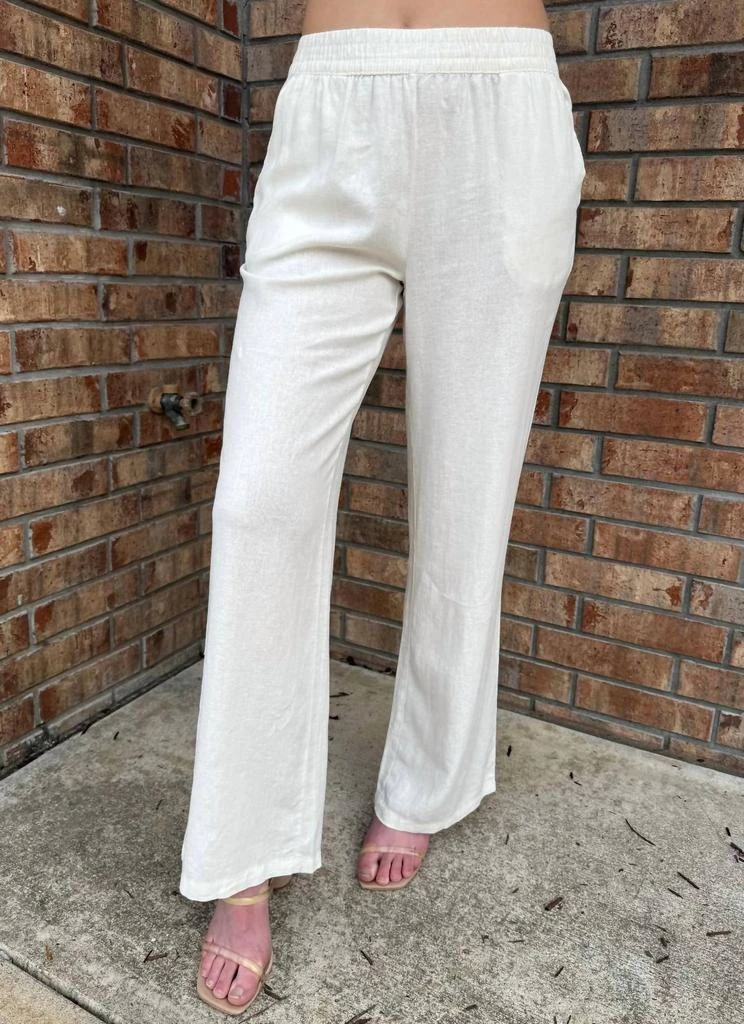 b.young B.Young - Linen Blend Pants