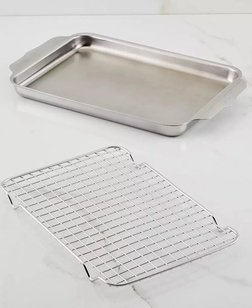 Hestan Provisions Oven Bond Stainless Steel Quarter Sheet Pan Cooling Rack 3