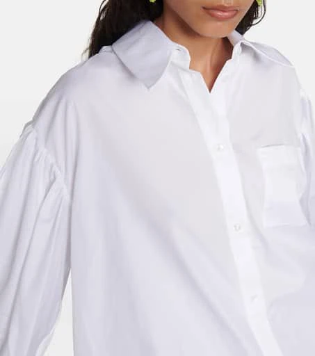 Simone Rocha Embroidered cotton shirt 4