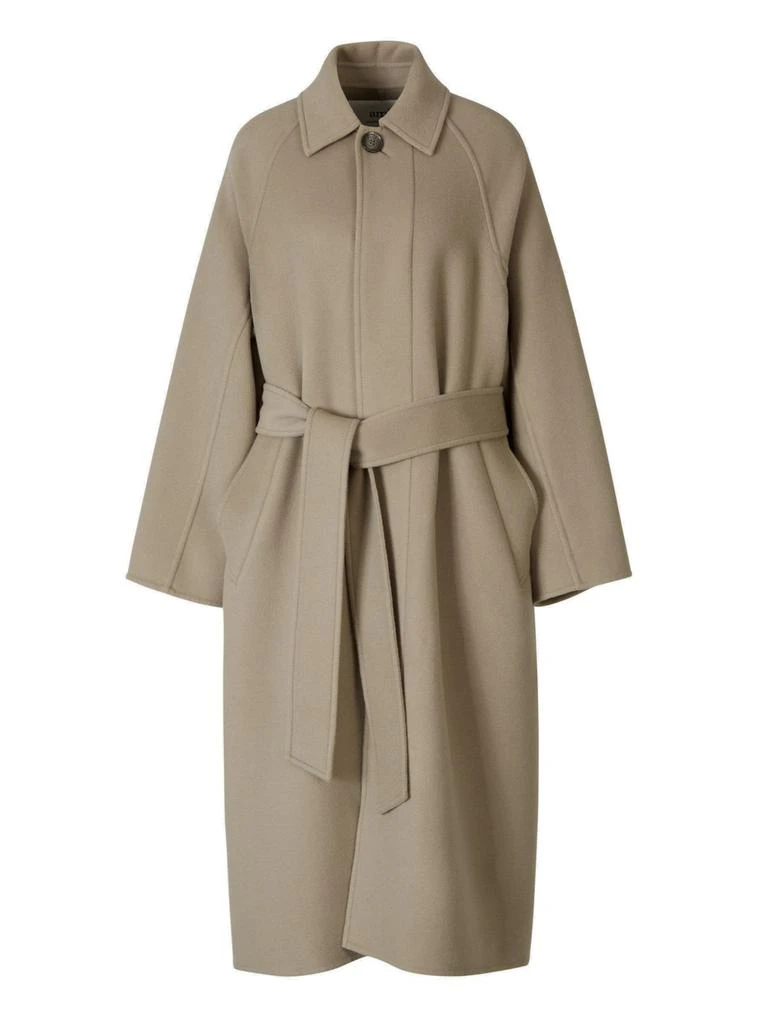 AMI AMI Paris Single Breated Midi Coat 1