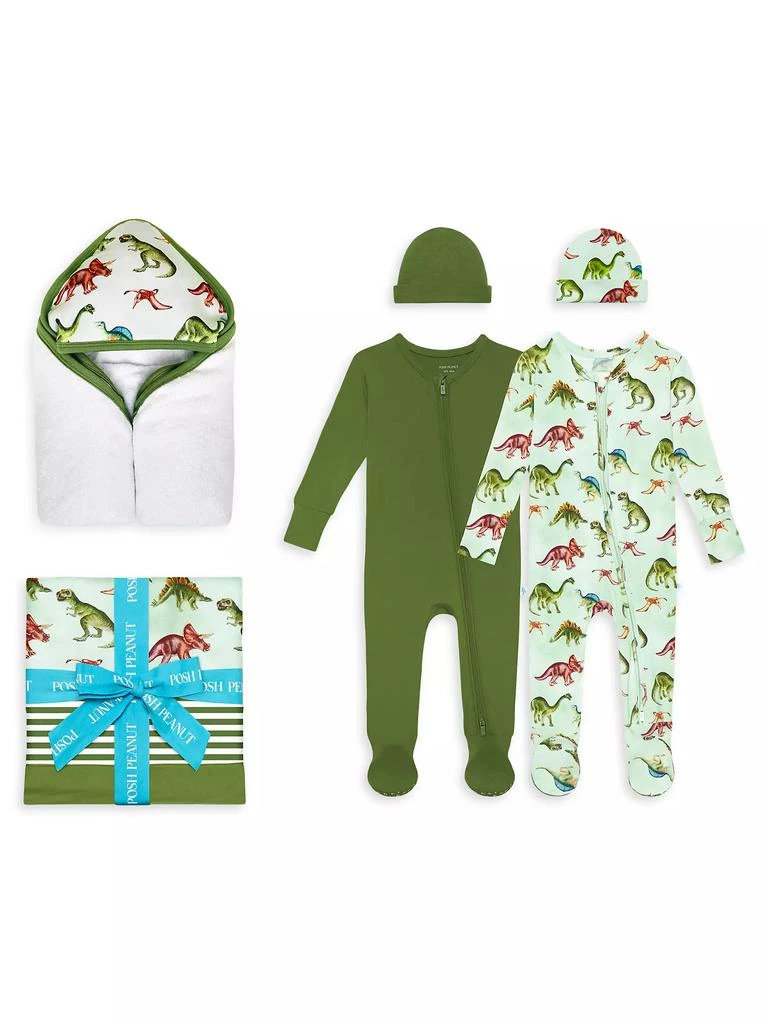 Posh Peanut Baby Boy's Buddy 6-Piece Gift Box Set 1