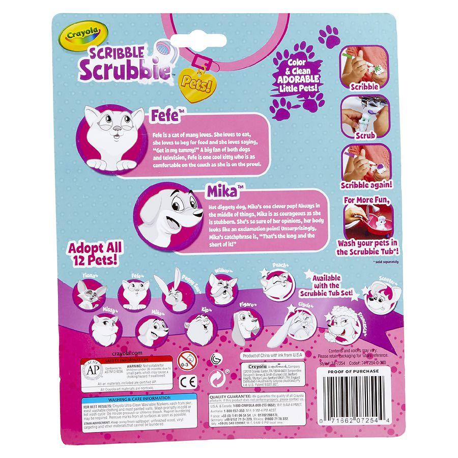 Crayola Scribble Scrubbie Pets, Dog & Cat