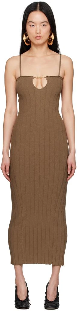 Shop Lioness halter neck back split midi dress in beige stripe on Sale at  BeyondStyle  Get 76% Off Lioness halter neck back split midi dress in beige  stripe with Limited-Time Flash