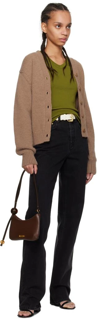 Jacquemus Brown Les Classiques 'The Bisou Perle' Bag 4