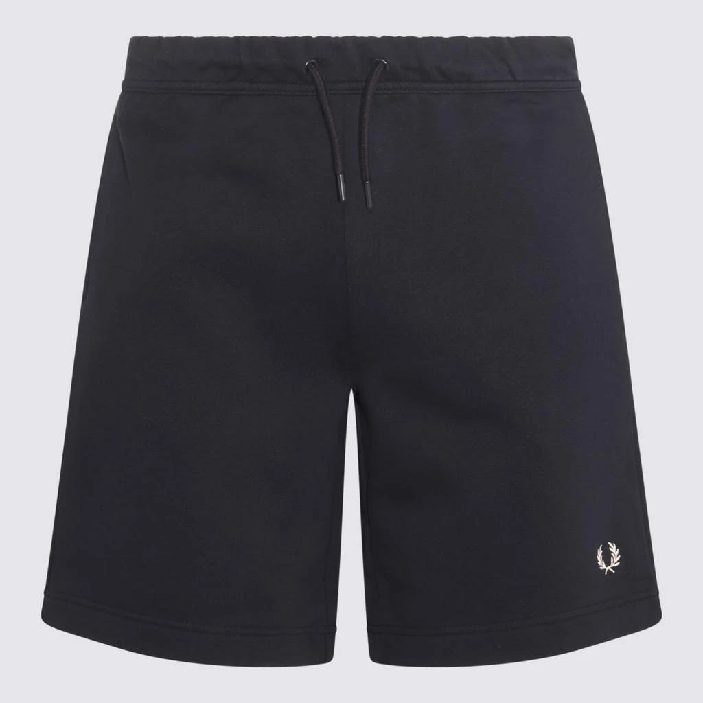Fred Perry Navy Cotton Shorts 1