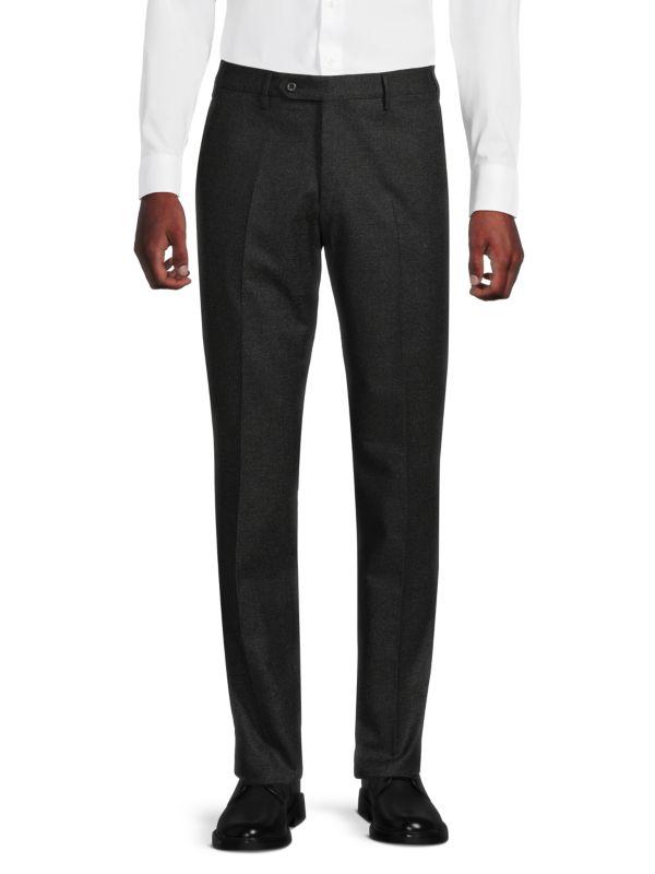 Zanella Parker Virgin Wool Blend Dress Modern-Fit Pants