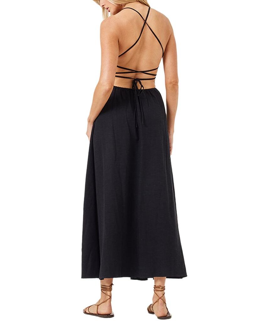 L Space L*Space Playa Vista Linen-Blend Dress