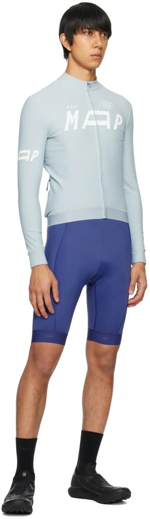 MAAP Black & Blue Training Bib 3.0 Shorts 4