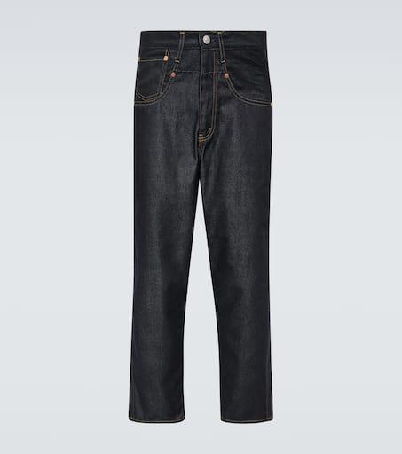 Junya Watanabe x Levi's Patchwork Jeans | Black | FARFETCH