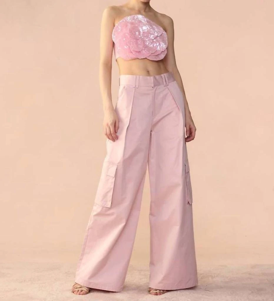 Cynthia Rowley Cynthia Rowley - Marbella Cotton Cargo Pant 4