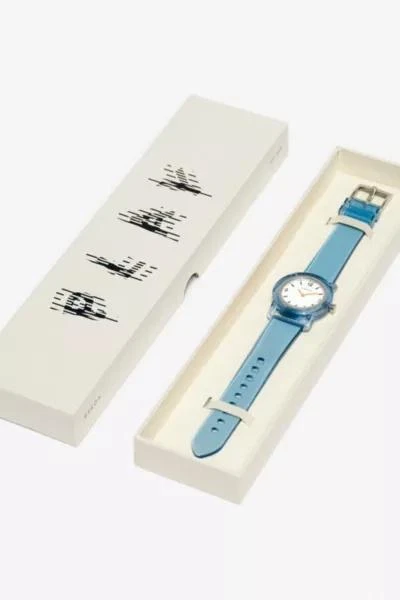 BREDA BREDA  'Play' Transparent Recycled Plastic Watch 5