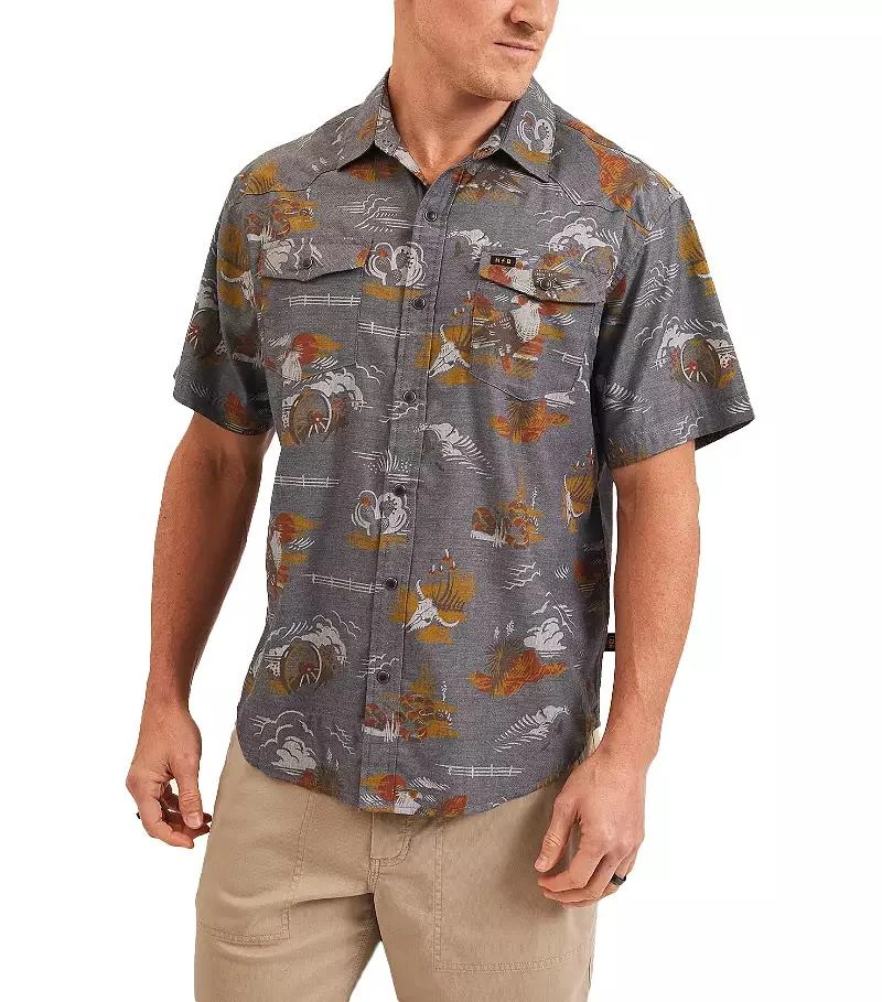 Howler Brothers Howler Brothers Men's H Bar B SnapShirt 1