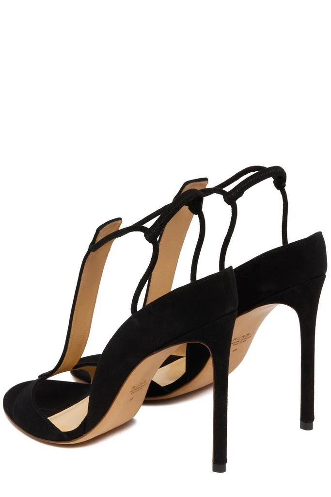 FRANCESCO RUSSO Francesco Russo Open Toe T-Bar Sandals 3