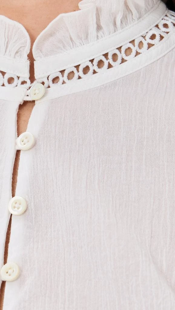 FRAME The Ruffle Collar Top 5