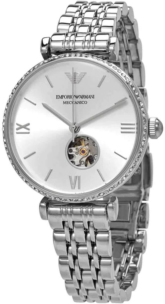 Emporio Armani Emporio Armani Automatic Crystal Silver Dial 
