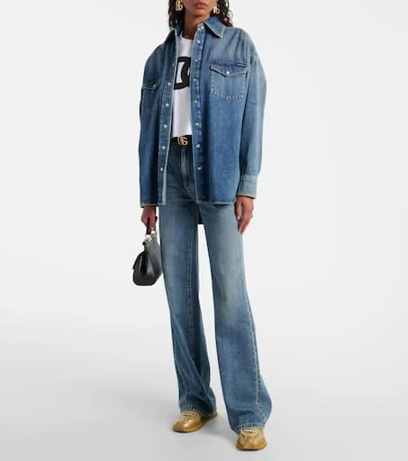 Dolce
Gabbana DG Cushion metallic leather sneakers 3