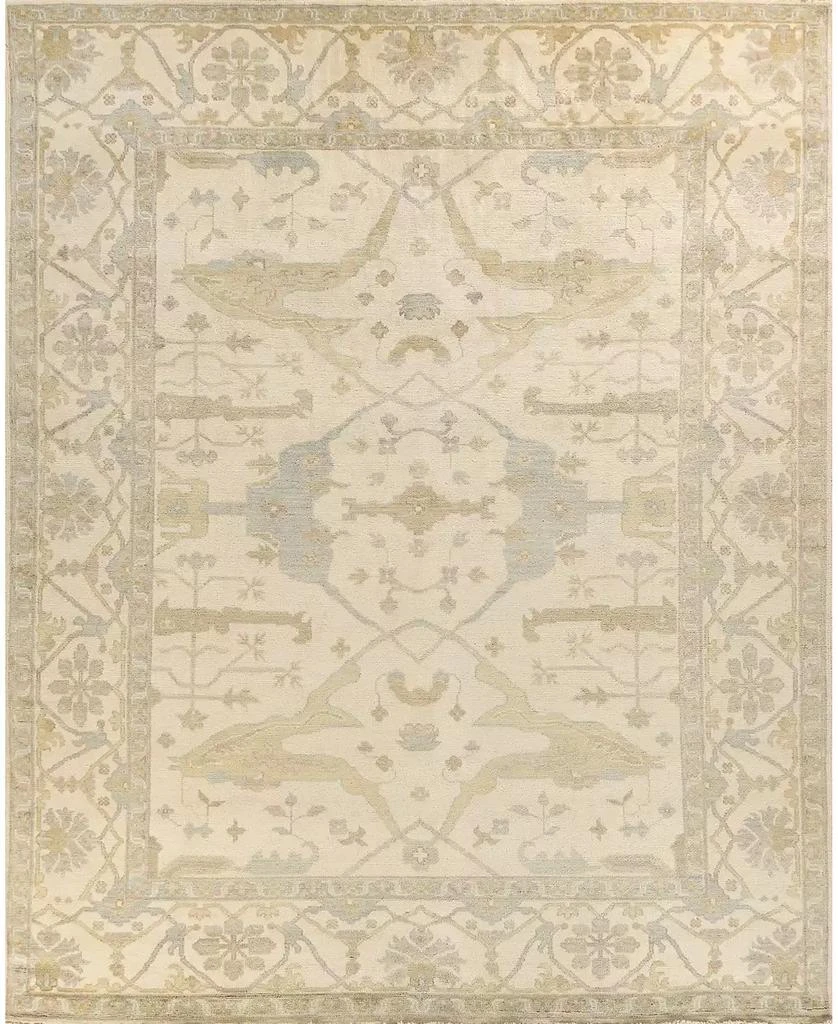 Exquisite Rugs Antique Weave Oushak 9492 4'x6' Area Rug 1