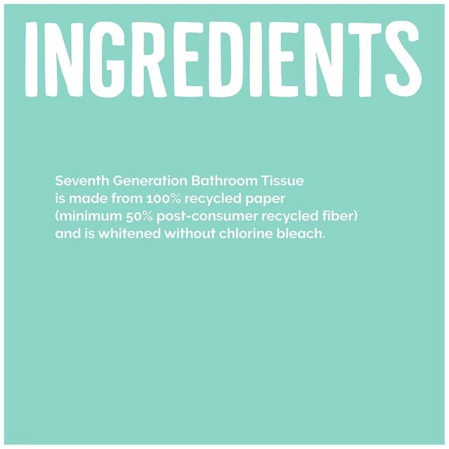 Seventh Generation Bath Tissue Toilet Paper 2 Ply Toilet Paper 4 pk 4