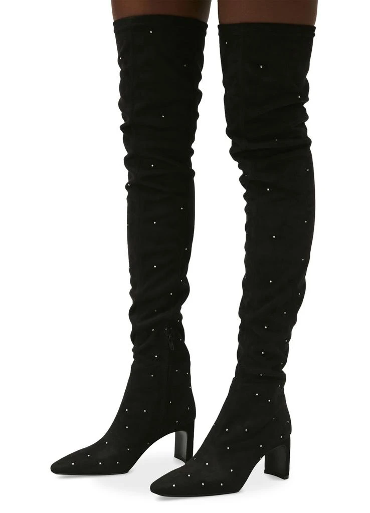 CLAUDIE PIERLOT Over-the-knee boots rhinestones 2