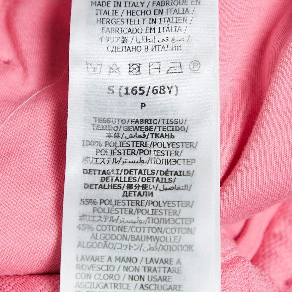Gucci Gucci Pink GG Jacquard Jersey Web Stripe Shorts S 7
