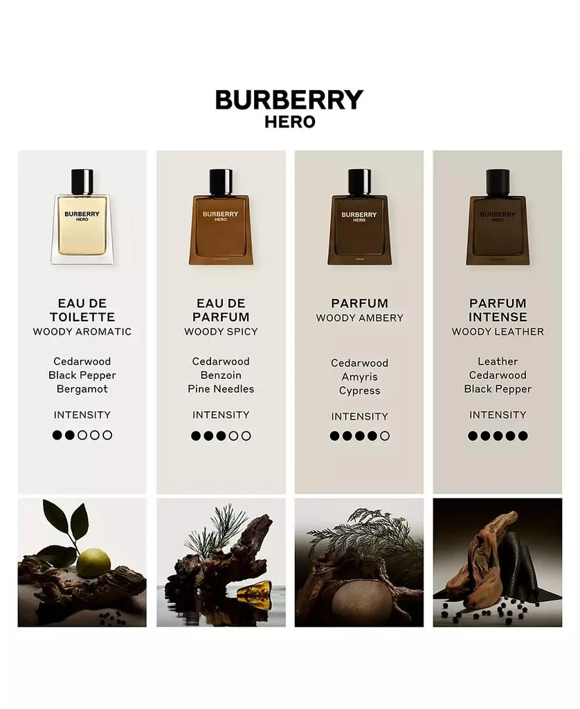 Burberry Men's Hero Parfum Intense Refill, 6.7 oz. 8