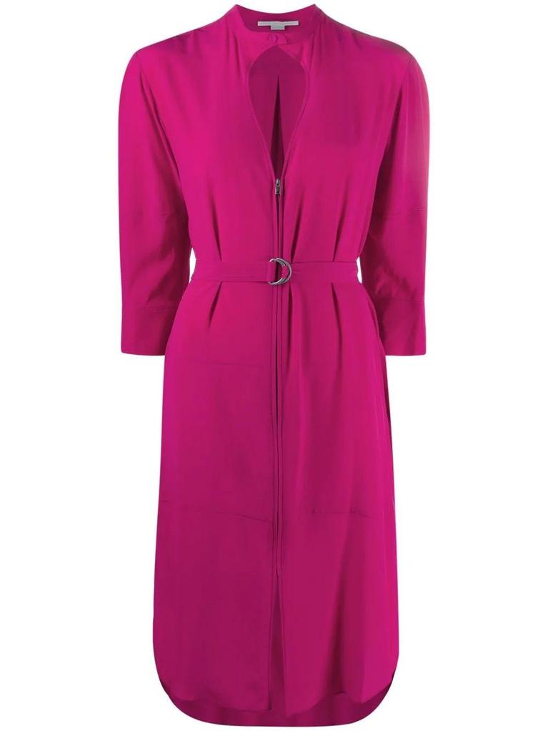 NA Pink dress with zip