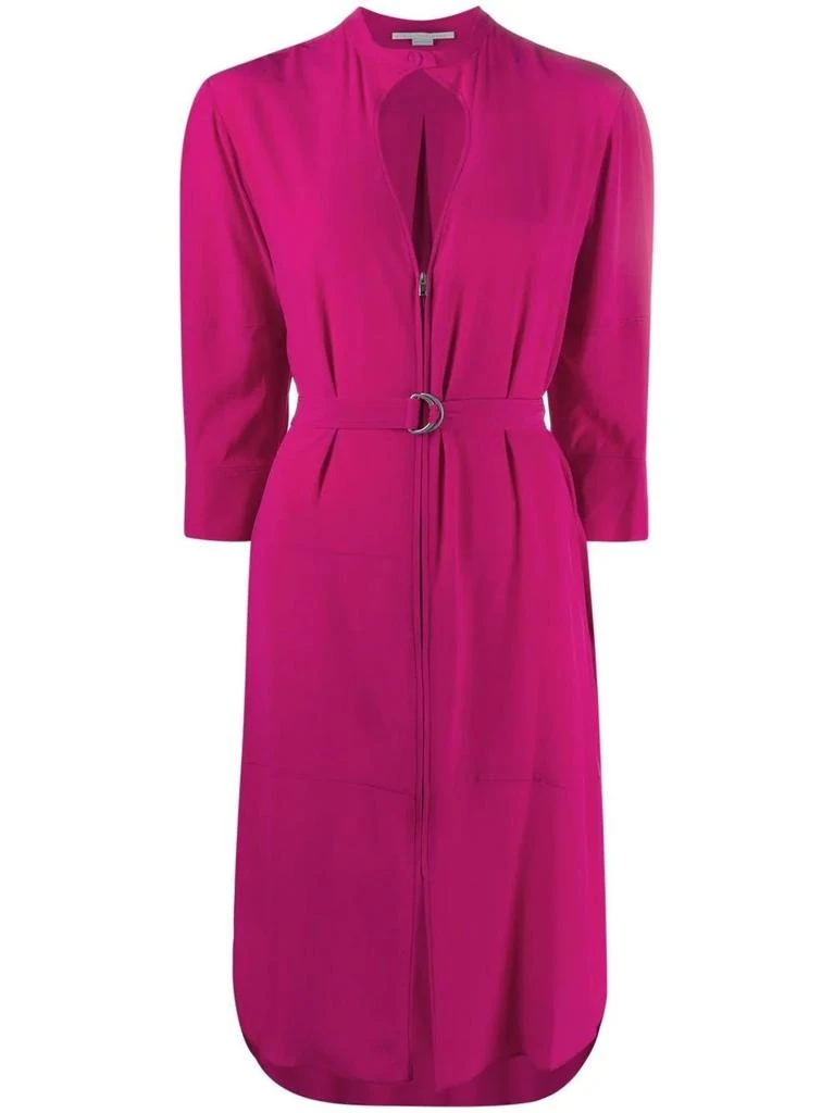 NA Pink dress with zip 1
