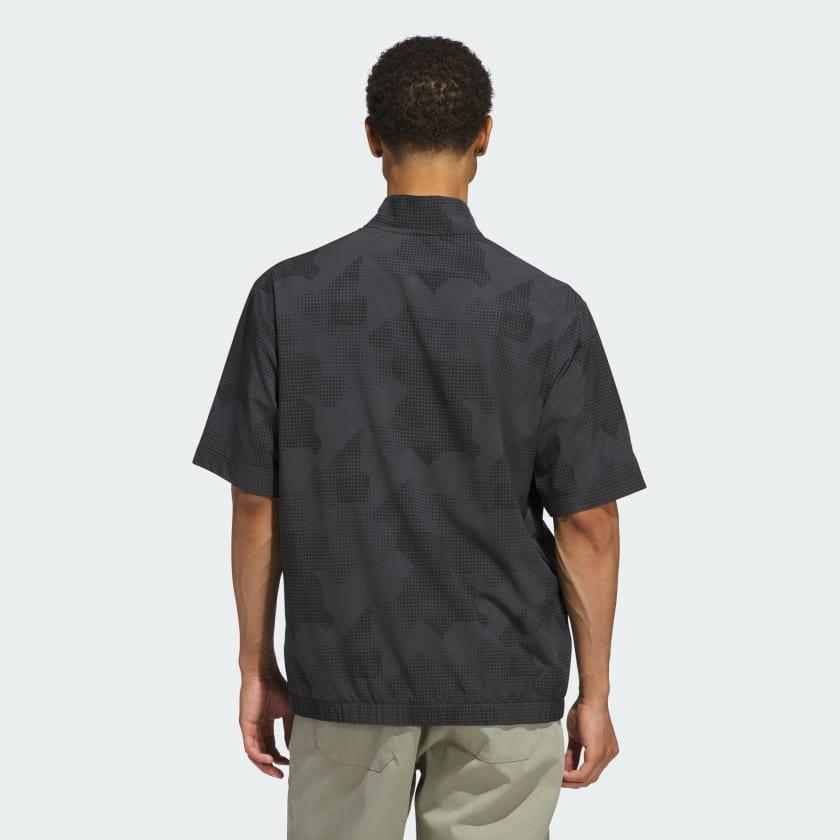 Adidas Men's  Go-to DWR Short Sleeve Half-Zip Pullover