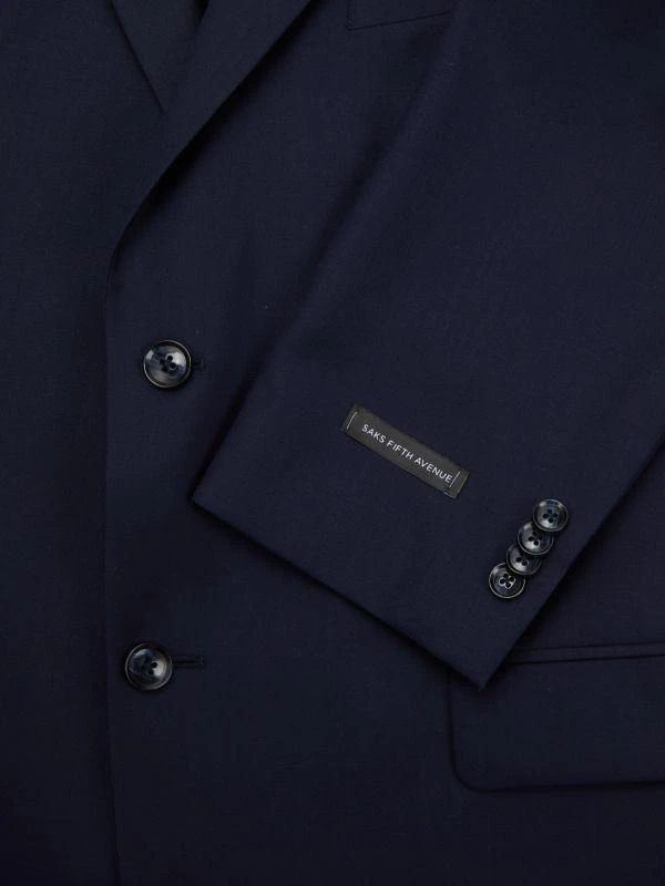 Saks Fifth Avenue Modern-Fit Wool-Blend Suit 3