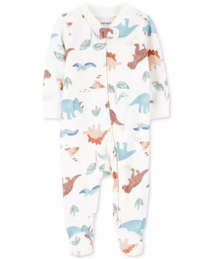 Carter
s Baby Boys Cotton Dinosaur Sleep 
Play Pajamas
