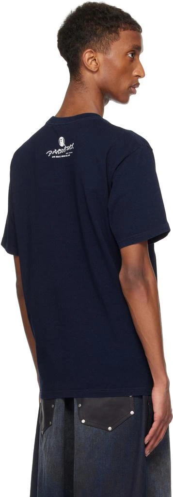 Bape Navy Ape Head T-shirt 3