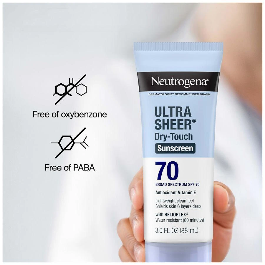 Neutrogena Dry-Touch Sunscreen For Face & Body, SPF 70 6