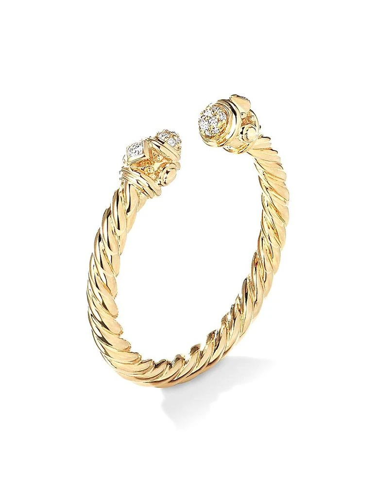 David Yurman Renaissance Ring In 18K Yellow Gold 3