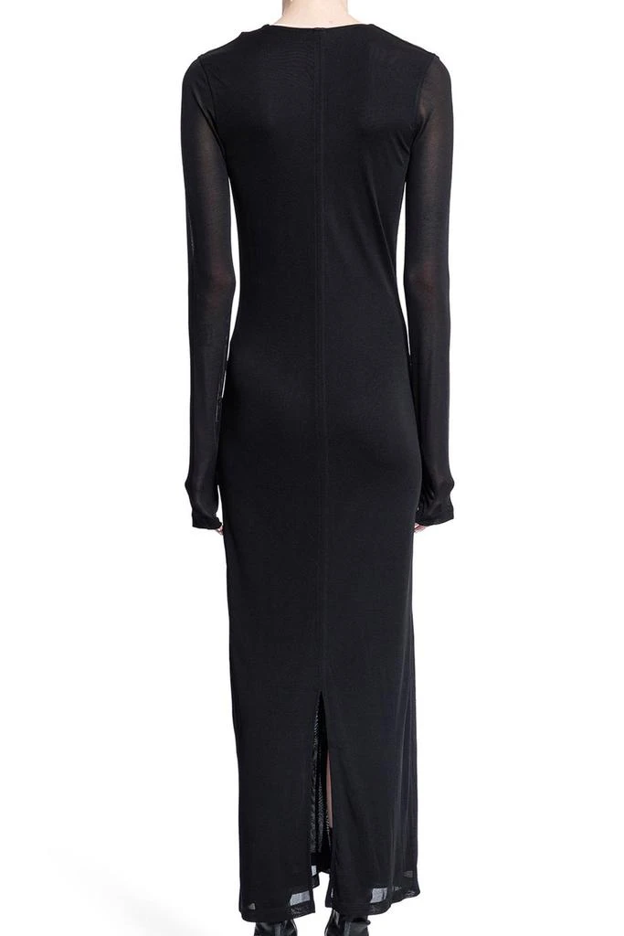 Totême Totême Draped V-Neck Long Sleeved Dress 2