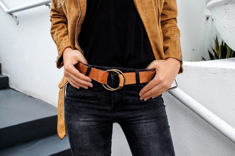 ADA Collection Josie Belt Cognac