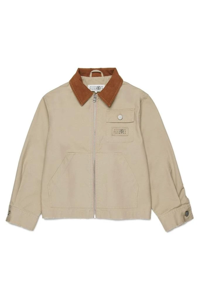 MM6 MM6 Maison Margiela Kids Numbers Patch Zipped Jacket