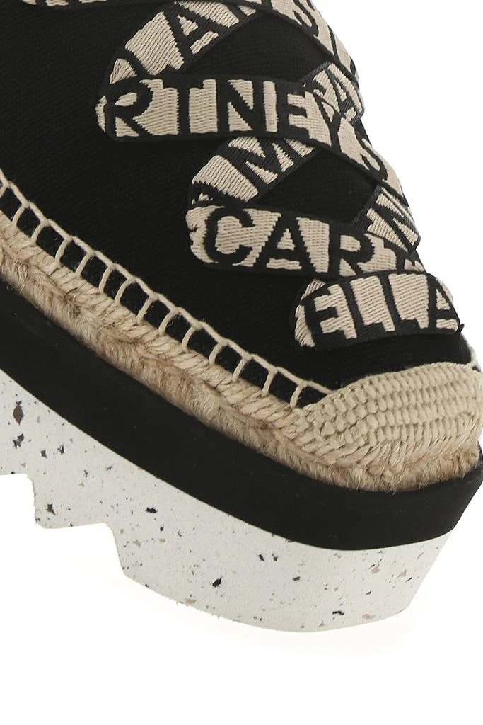 Stella McCartney Multicolor canvas Gaia espadrilles 4