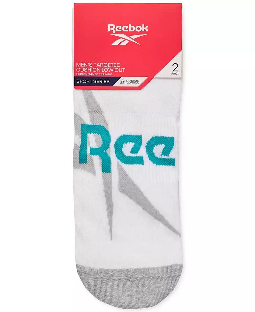 Reebok Men's Select Terry Low-Cut Running Socks, Pack of 2 3
