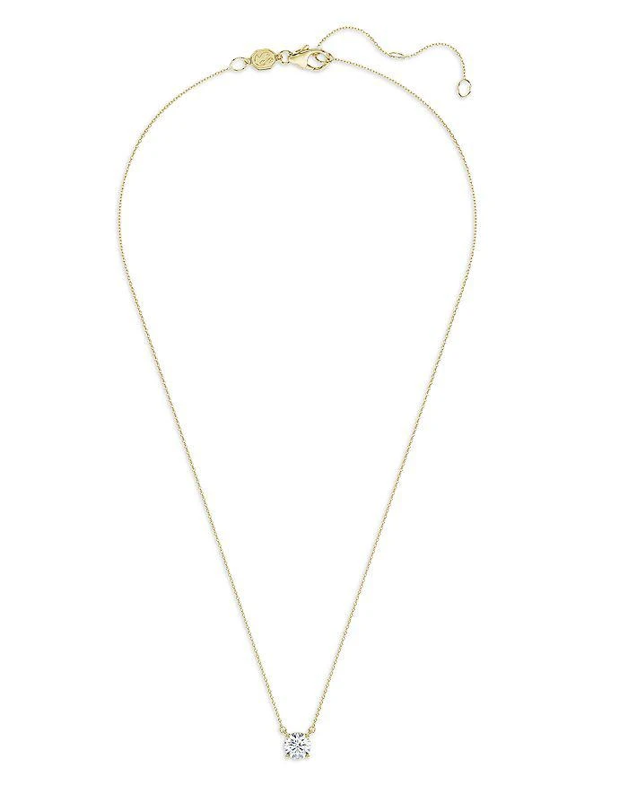 Swarovski Eternity Certified Lab Grown Diamond Solitaire Pendant Necklace, 15.87-17.87" 2