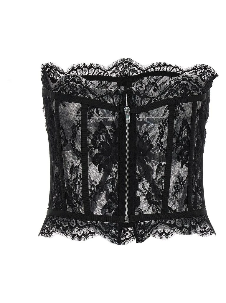 Dolce 
Gabbana Dolce 
Gabbana Floral Lace Corset Top 2