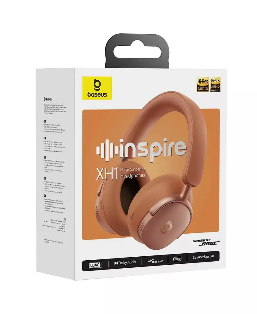 Baseus Inspire XH1 ANC Headphones with Dolby Audio Hi-Res Sound and 100H Playtime 8