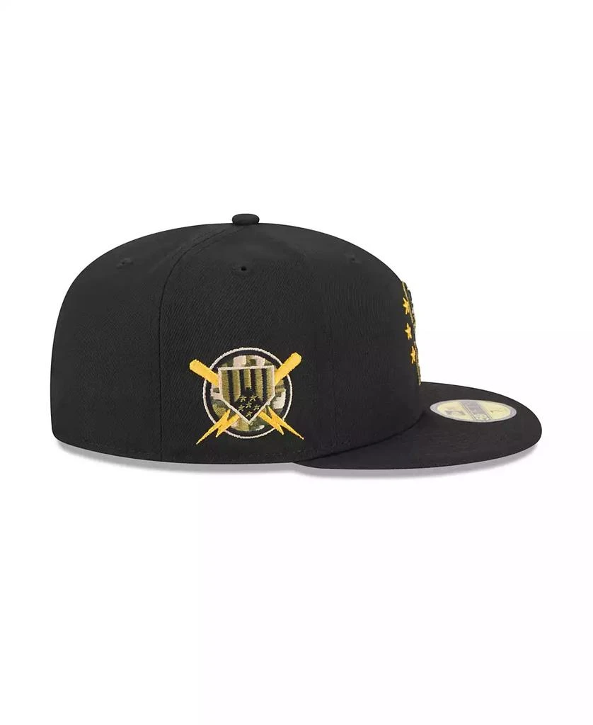 New Era Men's Black Seattle Mariners 2024 Armed Forces Day On-Field 59FIFTY Fitted Hat 6