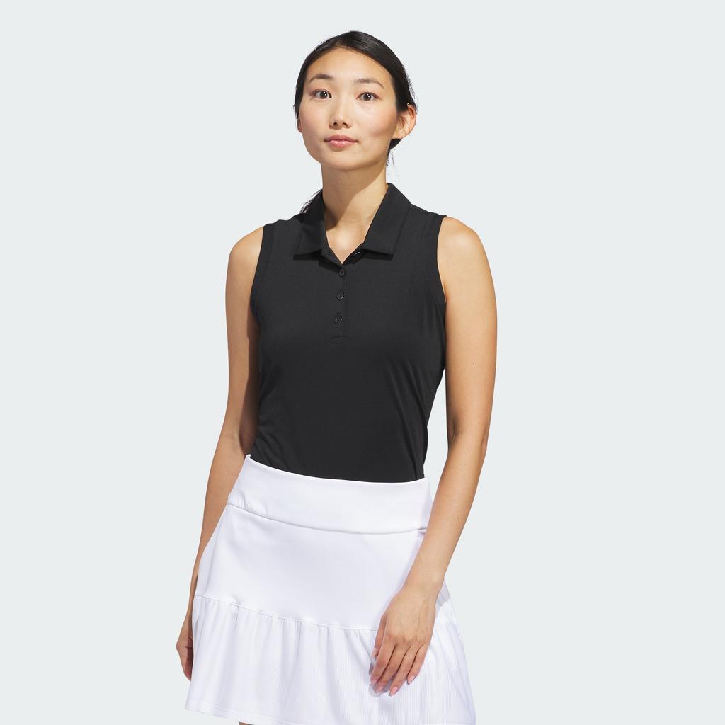 Adidas Women's  Ultimate365 Solid Sleeveless Polo Shirt